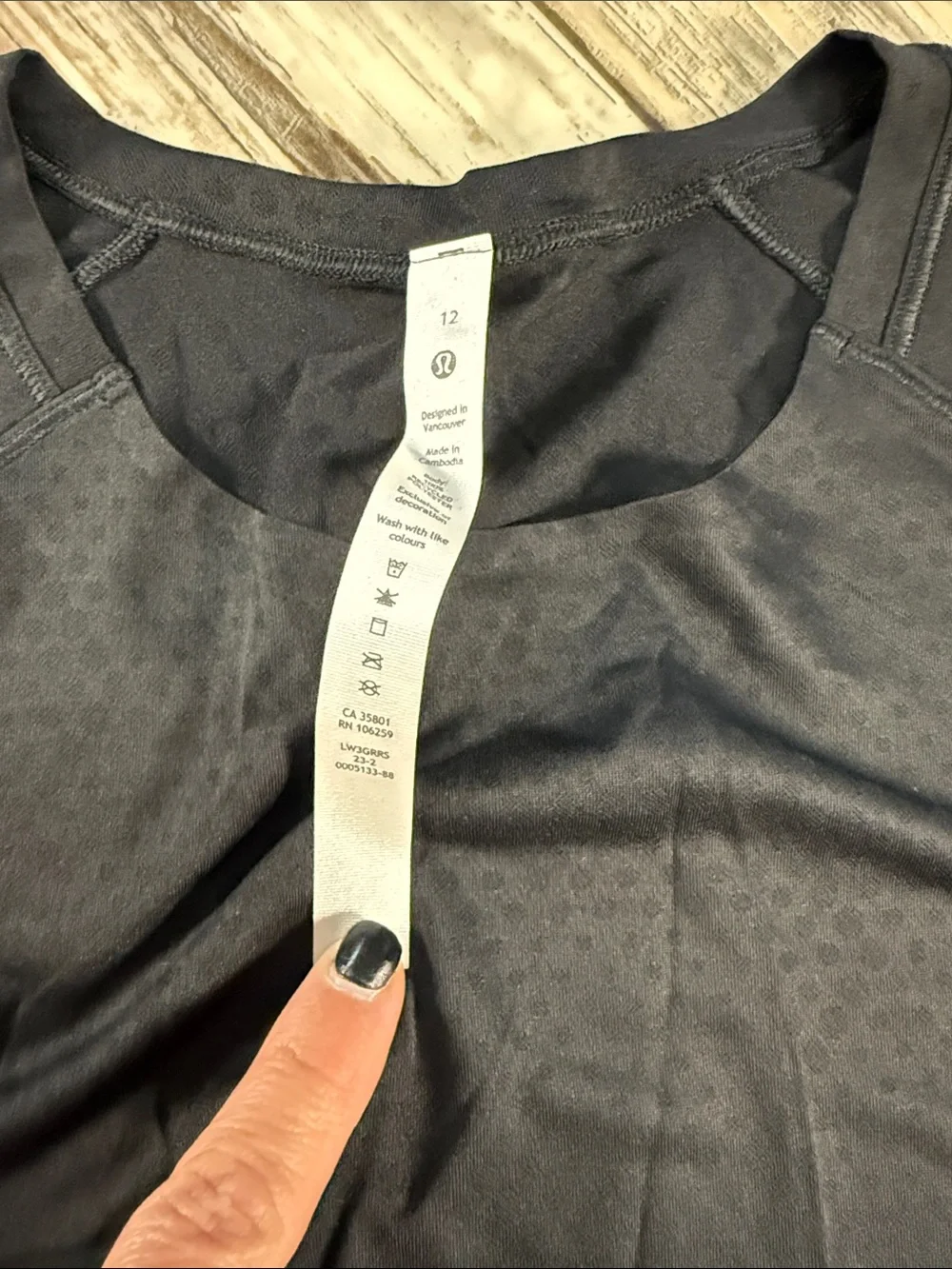 New Lululemon Women's Fast and Free Race Length T-Shirt